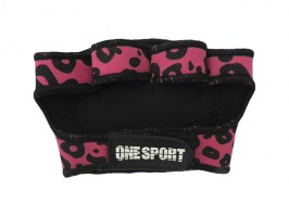 Luva Fitness Estampada Onça OSP10 Rosa4